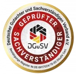 Siegel geprüfte Sachverständige DGuSV